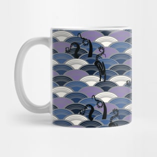 JK Waves: winter colours Mug